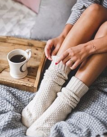 Вʼязані шкарпетки жіночі