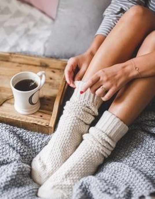 Вʼязані шкарпетки жіночі